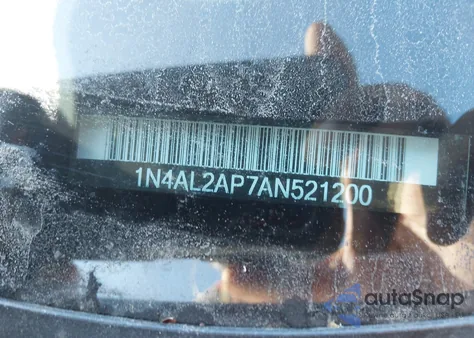 2010 Nissan Altima 2.5 S from USA, damaged, VIN 1N4AL2AP7AN521200